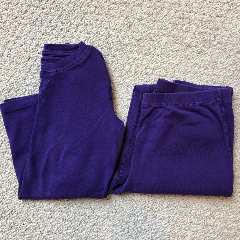 Primary Cotton Pajama Top and Bottom Girls Size 10
